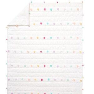 Pottery Barn Kids Pom Pom Toddler/Baby Quilt
